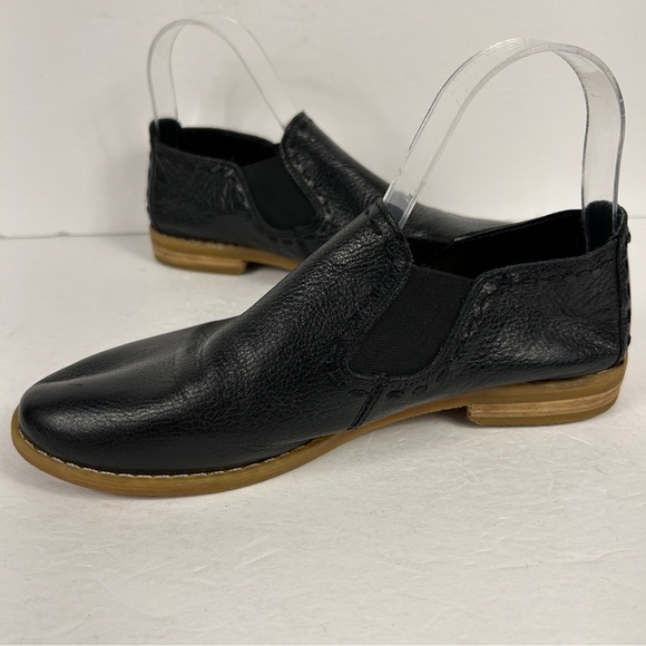 ❤️Hush Puppies Black Leather Flats - Picture 3 of 10